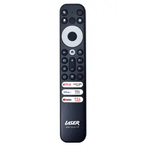 Laser Remote Control for TCL TVs - Black
