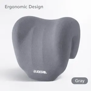 Ergonomic Multi-functional Nap Pillow - Desk Rest Pillow with Neck/Side Support, Memory Foam Cushion for Office, Home & Travel(GRAY)
