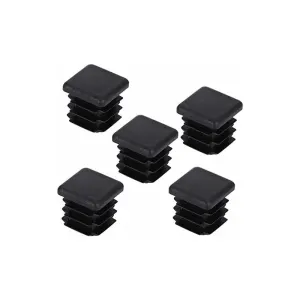 Decareta 20 pcs Chair Leg Cap, Square Pipe Cap, Plastic Square Post Cap For Furniture Feet Trampoline Cabinet Shelf