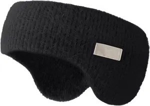 5-Piece Noise Cancelling Earmuffs – Noise Cancelling Earmuffs – Sleep Mask – Noise Cancelling Headband – Warm Earmuffs for Winter – Thick Knitted Earmuffs – Suitable for Cycling and Sleeping