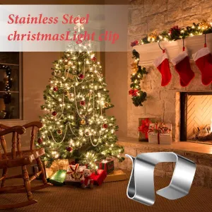 Cable Clips – 100 Pieces – Cable Holder – Halloween – Christmas – Nail Clip – Cable Tie – Clips – Cable Channel – Ties – Cable Lock – Cable Channels – Roof Hooks – Cable Clamp – Strong Clamping Force – 20 x 14 mm – Very Suitable for Party / Halloween / Ch
