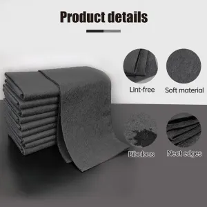 Thickened Magic Cleaning Cloth, Reusable Microfiber Cleaning Cloth, Streak Free for Glass, Cars, Windows, Mirrors, and Home Use (15pcs)