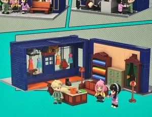 Kalos Spy X Family Forger Family’s Adventure Building Block Set Tailor Shop