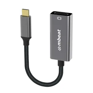 mbeat Elite USB-C to HDMI Adapter – Space Grey