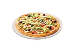Heat-Resistant BBQ Pizza Stone – 33cm