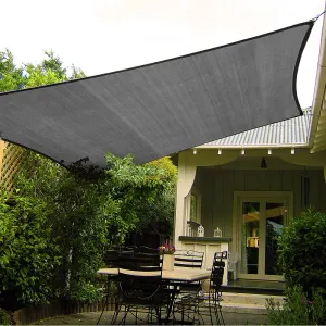 Wallaroo Rectangular Shade Sail 3m x 2.5m – Grey