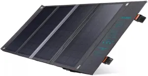 Choetech SC006 Solar Panel Portable Charger 40W 18V USB C Solar Panels Charger with USB C PD 30W