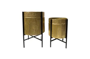 Rex Gold Planter - Gold