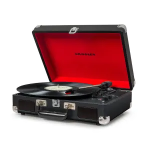 Crosley Cruiser  Bluetooth Portable Turntable – Black
