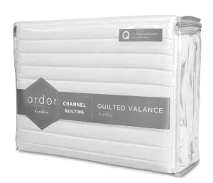Quilted VALANCE – DOUBLE