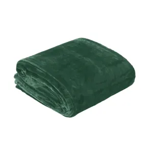 In 2 Linen 350GSM Plush Ultra Soft Velvet Touch Blanket Forest
