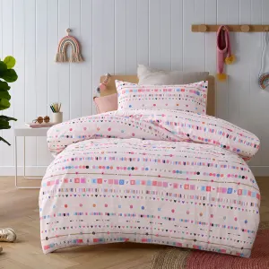 Happy Kids Swifty Washed Quilt Cover Set – Single