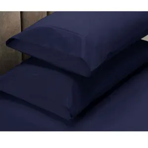 Apartmento 225TC Fitted Sheet Set King – Navy