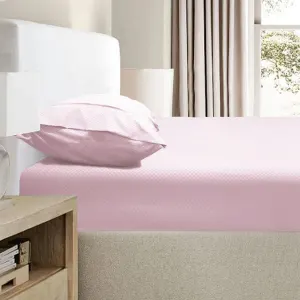 Ramesses 2000TC Bamboo Embossed Fitted Sheet Combo Set