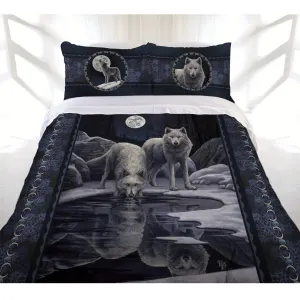 Lisa Parker Collection Warrior Of Winter Wolves Quilt Cover Set