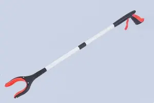 Foldable Grabber Tool with Silicone Non-Slip Claws - Ideal for Litter Picking, Outdoor Use, and Household Cleaning