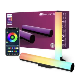 5V Graffiti Wifi Model 3W RGB Atmosphere Desk Lamp - 3W 128LM USB-Powered Mood Lighting