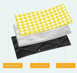 Small Dinosaur Thick Waterproof Foldable Picnic Mat – 150x200cm for Camping & Beach