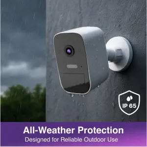 Connect 2K Outdoor Security Camera Twin Pack