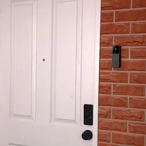 Connect SmartHome Full HD Video Doorbell – Black
