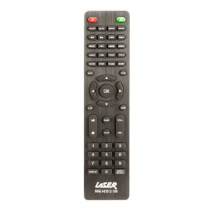 Laser DVD Player Remote Large Button Black