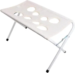 Foldable Pet Grooming Hammock with Leg Holes, Anti-Scratch Mesh Bathing Station for Cats and Small to Medium Dogs, Portable Nail Trimming and Washing Aid