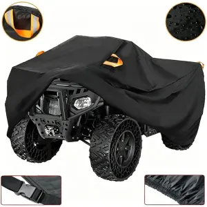 ATV Cover - Waterproof and Sunscreen Beach Car Cover, Four-Wheel Off-Road Vehicle Cover(M（145*85*98CM）)