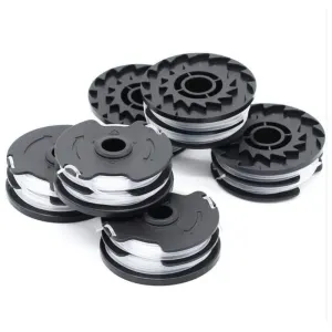 6 Pack Replacement Line Spool Compatible with LIDL Parkside PRTA 20 Li A1 B2 C3 PRT 550 A1 A3 PRT 300 A1, 2 x 4 m, 1.6 mm