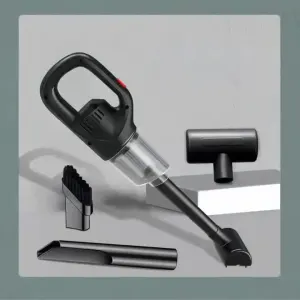 Cordless Handheld Vacuum Cleaner, 120W 10KPa Suction, 2000mAh Rechargeable Portable Cleaner, Black