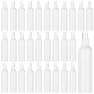 42PCS Spray Bottles, White Fine Mist Cleaning Bottles, Empty Refillable Atomizer Containers, Portable Leak-proof Travel Dispensers for Essential Oils, Perfume, Cleaning Products