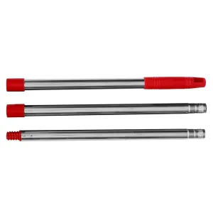 1 Set of Mop Handle Replacement with Three Sections for Mop Handle and Mop Replacement