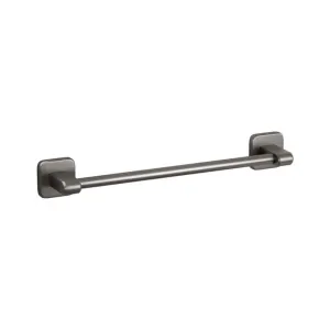 Towel Racks for Bathroom Wall Mounted, Aluminum Heavy Duty Bath Hand Towel Organizer Towel Holder Organizer, Modern Home Decor Towel Rod, 11.81", Gray