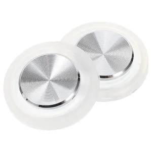 Mobile Game Trigger White Lightweight Portable for Enhanced Gameplay 2Pcs