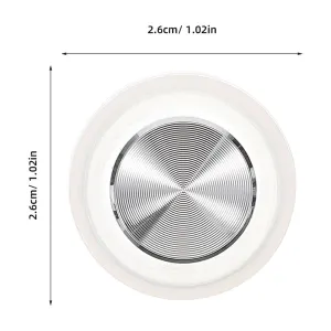 Mobile Game Trigger White Lightweight Portable for Enhanced Gameplay 2Pcs