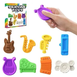 Sports Sensory Toys – 8-Piece Set – Musical Sensory Stone Toys – 8-piece Set