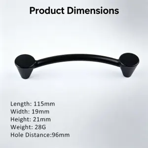 10 Pcs M8835-96 Black