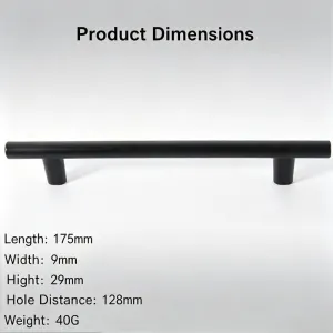 10 Pcs M8829-128 Large Black