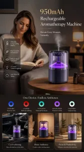 Auto Start-Stop Car Aroma Diffuser XM-ZS44, Warm Citrus, Holiday & Father’s Day Gift