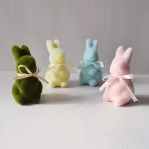 Moss Bunny Decor 16.5cm High