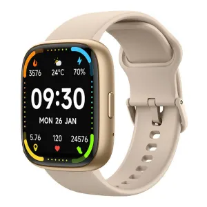 Smartwatch Voice Assistant Bluetooth Calling Health Monitoring Step Tracking Message Alerts