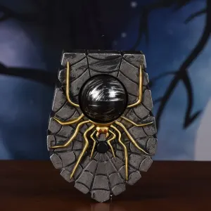 1pc Halloween Horror Prank Doorbell Hanging Ornament with Glowing Effect & Terrifying Scream Sound, Battery Not Included（ ）