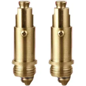 2 Pcs Brass Spring Handsets for Pop Up Click Clack Bathtub Drain for Bathtub Sink for Click Clack Handset for Washbasin