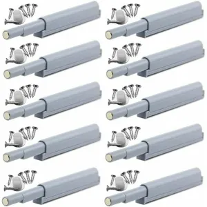 10 Pcs Push, ., to Open Magnetic Latches. Push Open Closures Open and Close the Door with a Simple Press
