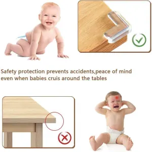 24 Pcs Corner of Table Protection Baby Transparent, Corner Protectors for Children