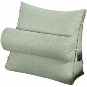 Pillow of Lecture and of Television Amovible E Cushion of Repos of Sofa Pillow of Dos of Triangle