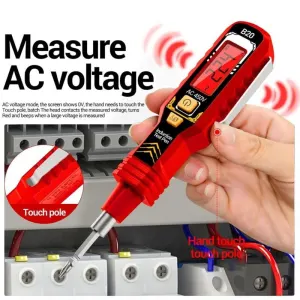 Testeur of Tension Tool for Electricite Multimetre Digital of Test Electric Localisateur of Disjoncteur with Light LED