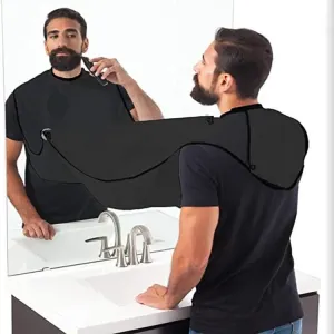 Barber Cape Black, Apron for Shaving & Beard Collection