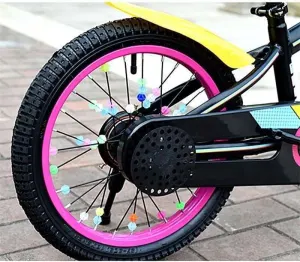 Luminous Bicycle Spoke Decorations for Night Cycling, MultiColor