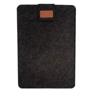 13-inch wool felt sleeve for MacBook Pro and Air, light gray