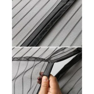 Magnetic Mosquito Net Curtain, Magnet Mosquito Net Door, Anti Mosquito Curtain Door, Patio Keeps Mosquitoes and Insects Out White 100x210CM